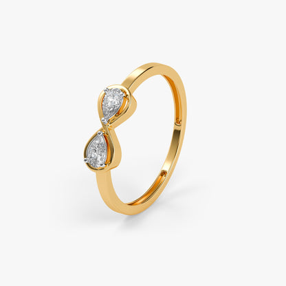 Gold Forever Glow Lab Grown Diamond Ring (Size 12)