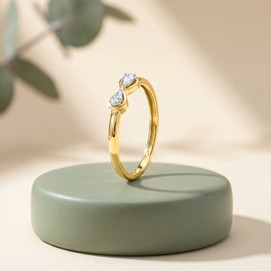 Gold Forever Glow Lab Grown Diamond Ring (Size 12)