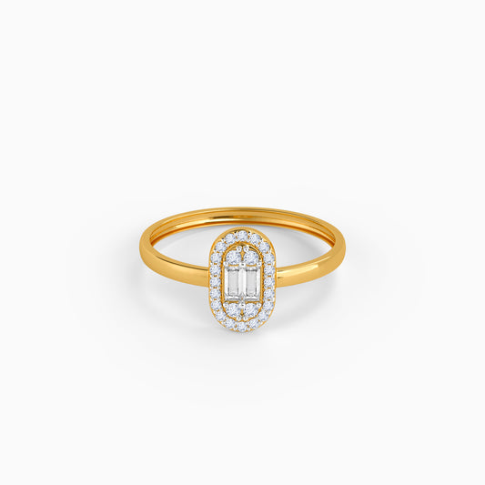 Gold Emberis Flow Lab Grown Diamond Ring (Size 12)