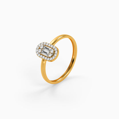 Gold Emberis Flow Lab Grown Diamond Ring (Size 12)