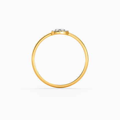 Gold Emberis Flow Lab Grown Diamond Ring (Size 12)