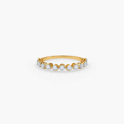 Gold Luxe Classic Lab Grown Diamond Ring (Size 12)