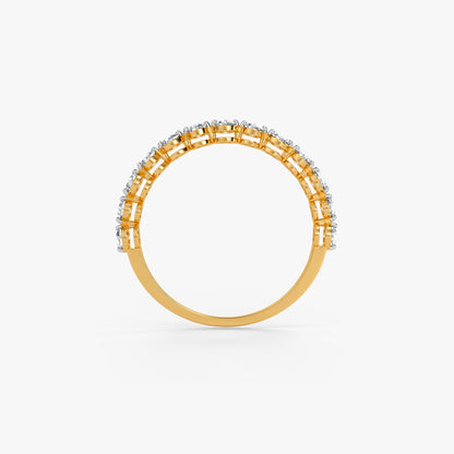 Gold Luxe Classic Lab Grown Diamond Ring (Size 12)