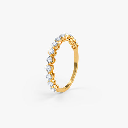 Gold Luxe Classic Lab Grown Diamond Ring (Size 12)