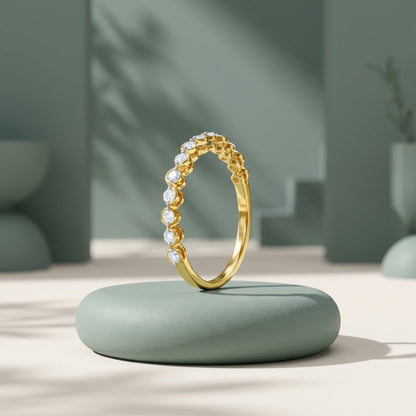 Gold Luxe Classic Lab Grown Diamond Ring (Size 12)