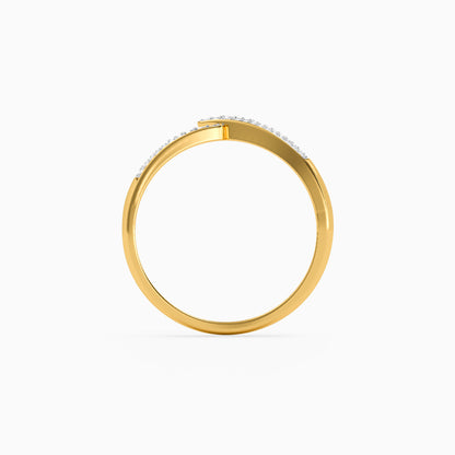 Gold Lunara Glow Lab Grown Diamond Ring (Size 12)