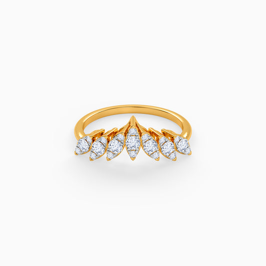 Gold Aurelia Bloom Lab Grown Diamond Ring (Size 12)