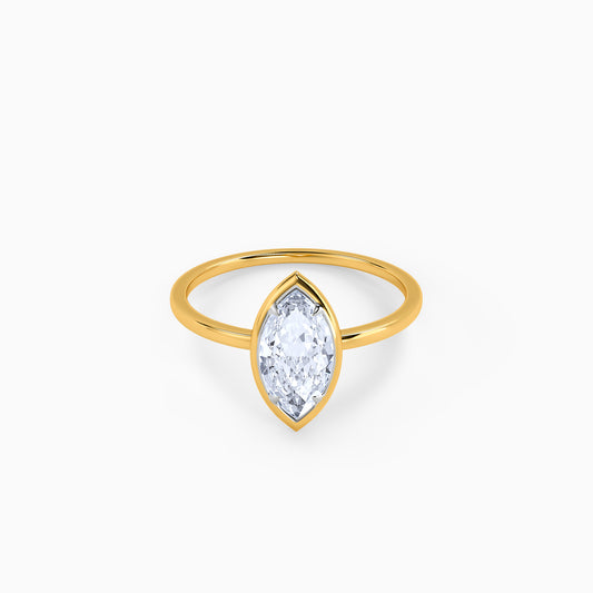 Gold Horizis Drift Lab Grown Diamond Ring (Size 12)