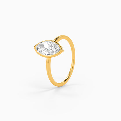 Gold Horizis Drift Lab Grown Diamond Ring (Size 12)