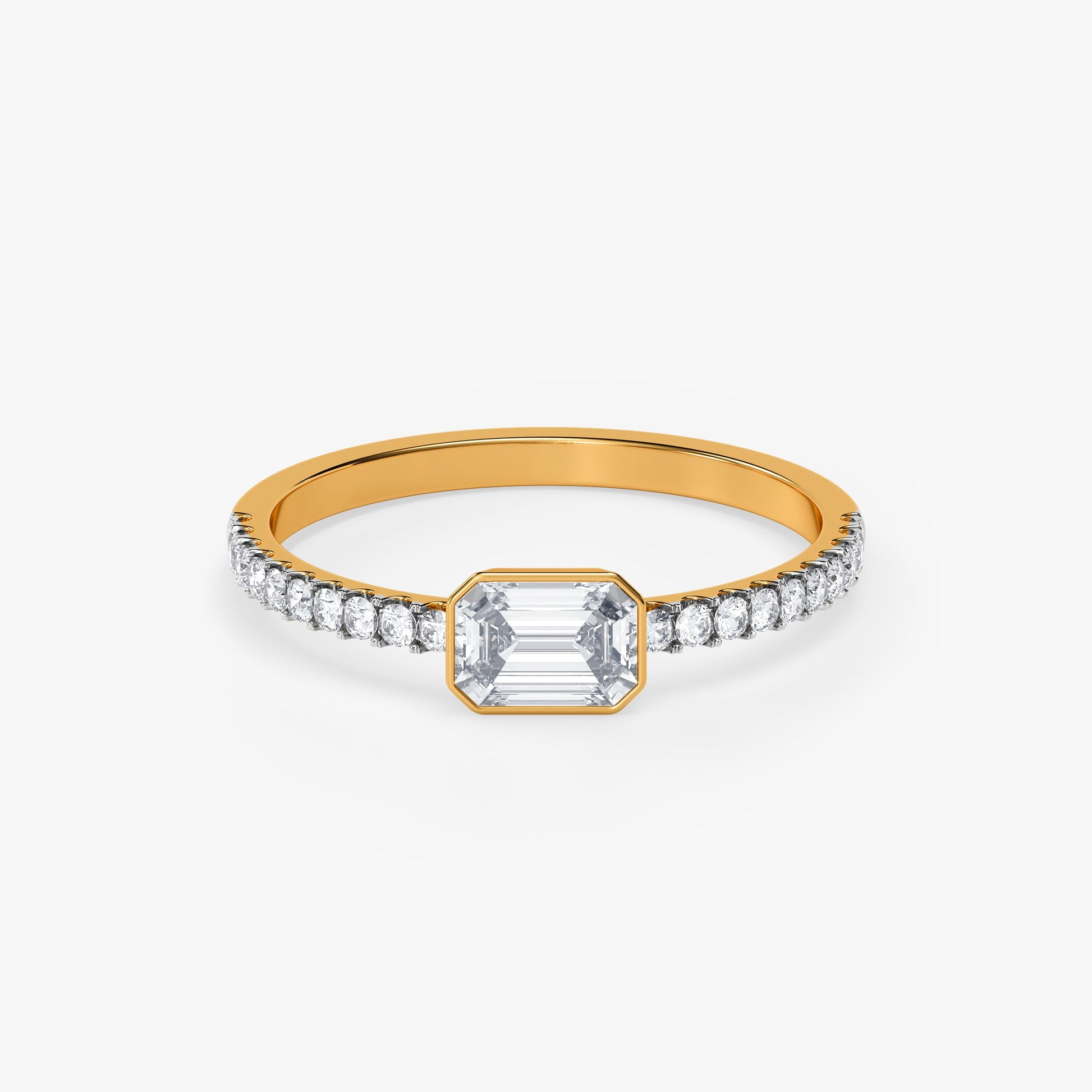 Gold Regal Icon Lab Grown Diamond Ring (Size 12)