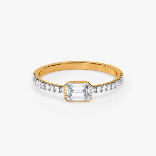 Gold Regal Icon Lab Grown Diamond Ring (Size 12)
