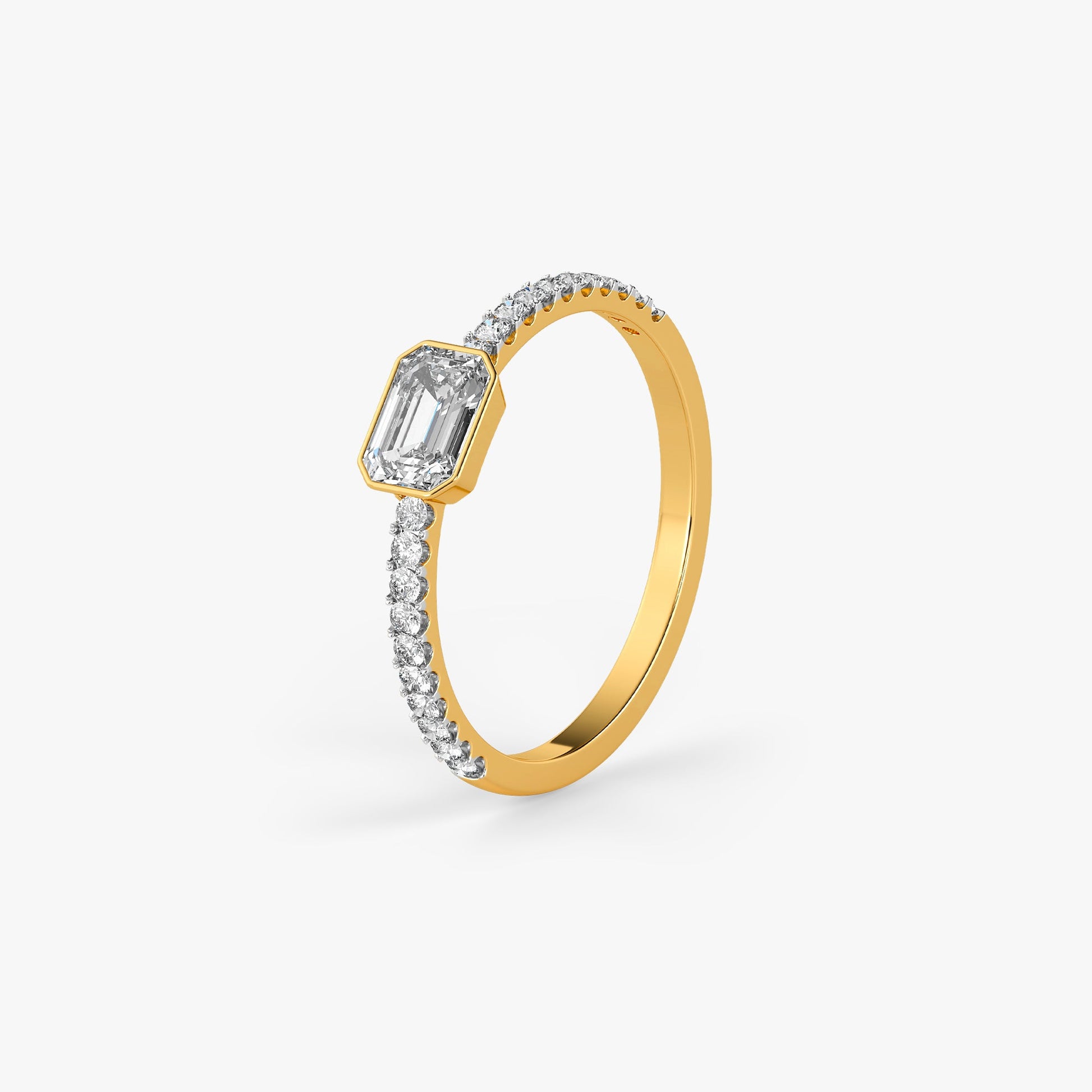 Gold Regal Icon Lab Grown Diamond Ring (Size 12)