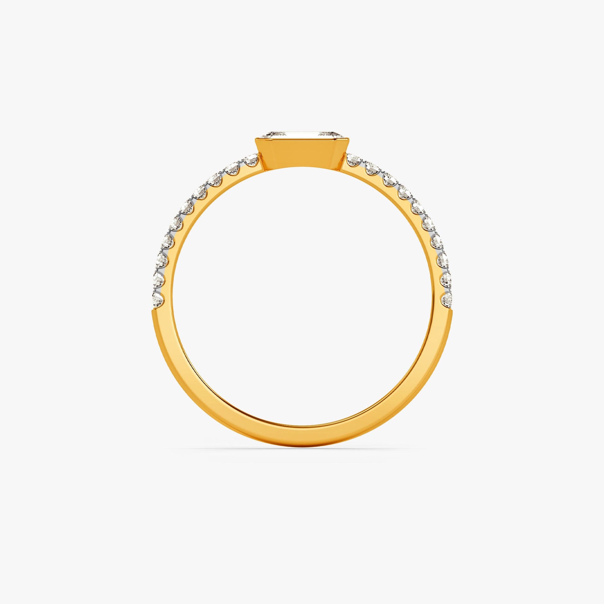 Gold Regal Icon Lab Grown Diamond Ring (Size 12)