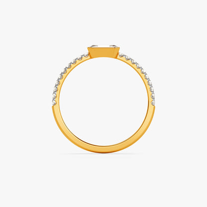 Gold Regal Icon Lab Grown Diamond Ring (Size 12)