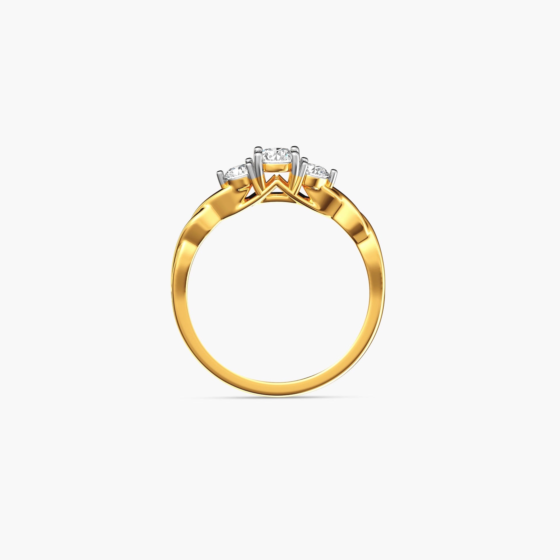 Gold Timeless Luxe Lab Grown Diamond Ring (Size 12)