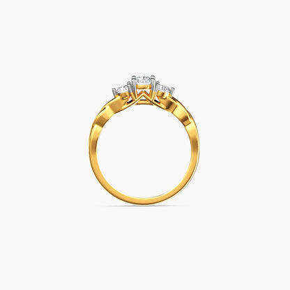 Gold Timeless Luxe Lab Grown Diamond Ring (Size 12)