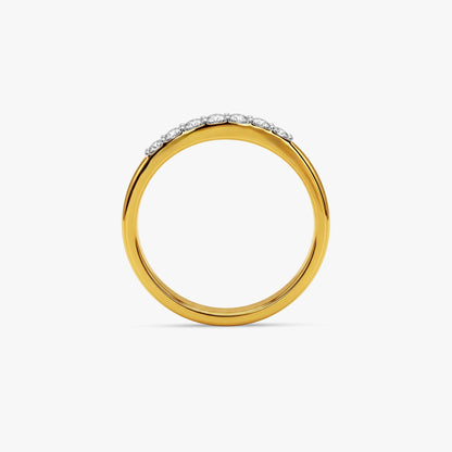 Gold Infinite Glimmer Lab Grown Diamond Ring (Size 12)