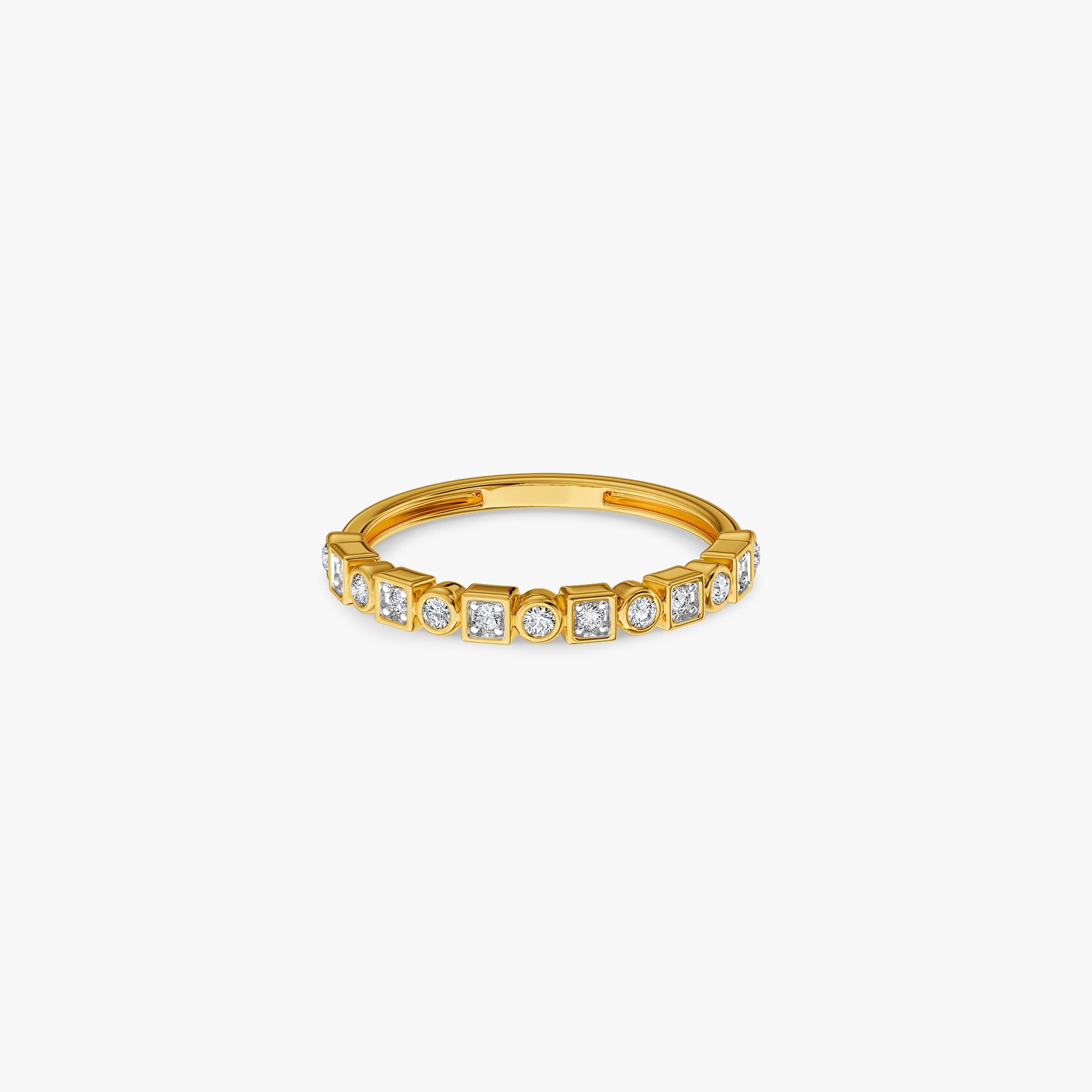 Gold Alterna Spark Lab Grown Diamond Ring (Size 12)