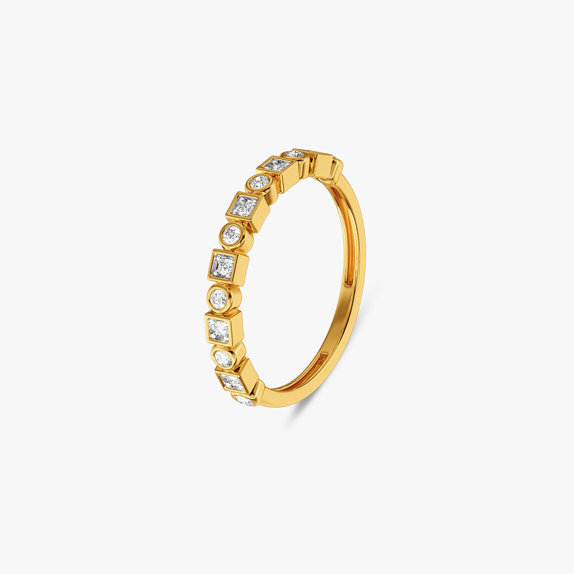 Gold Alterna Spark Lab Grown Diamond Ring (Size 12)
