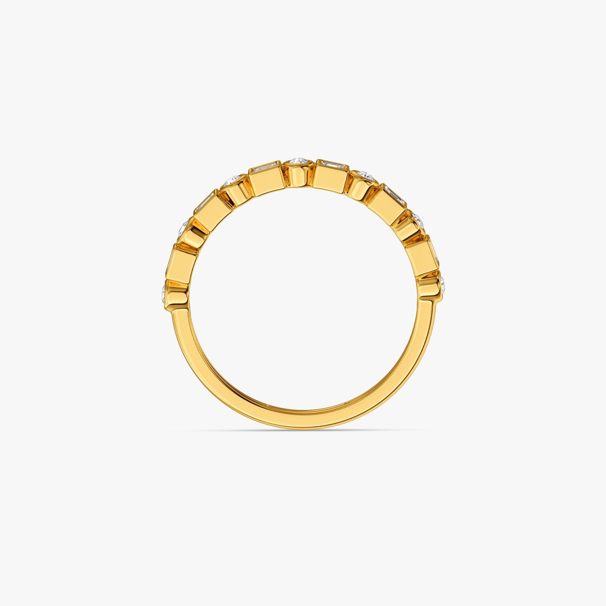 Gold Alterna Spark Lab Grown Diamond Ring (Size 12)