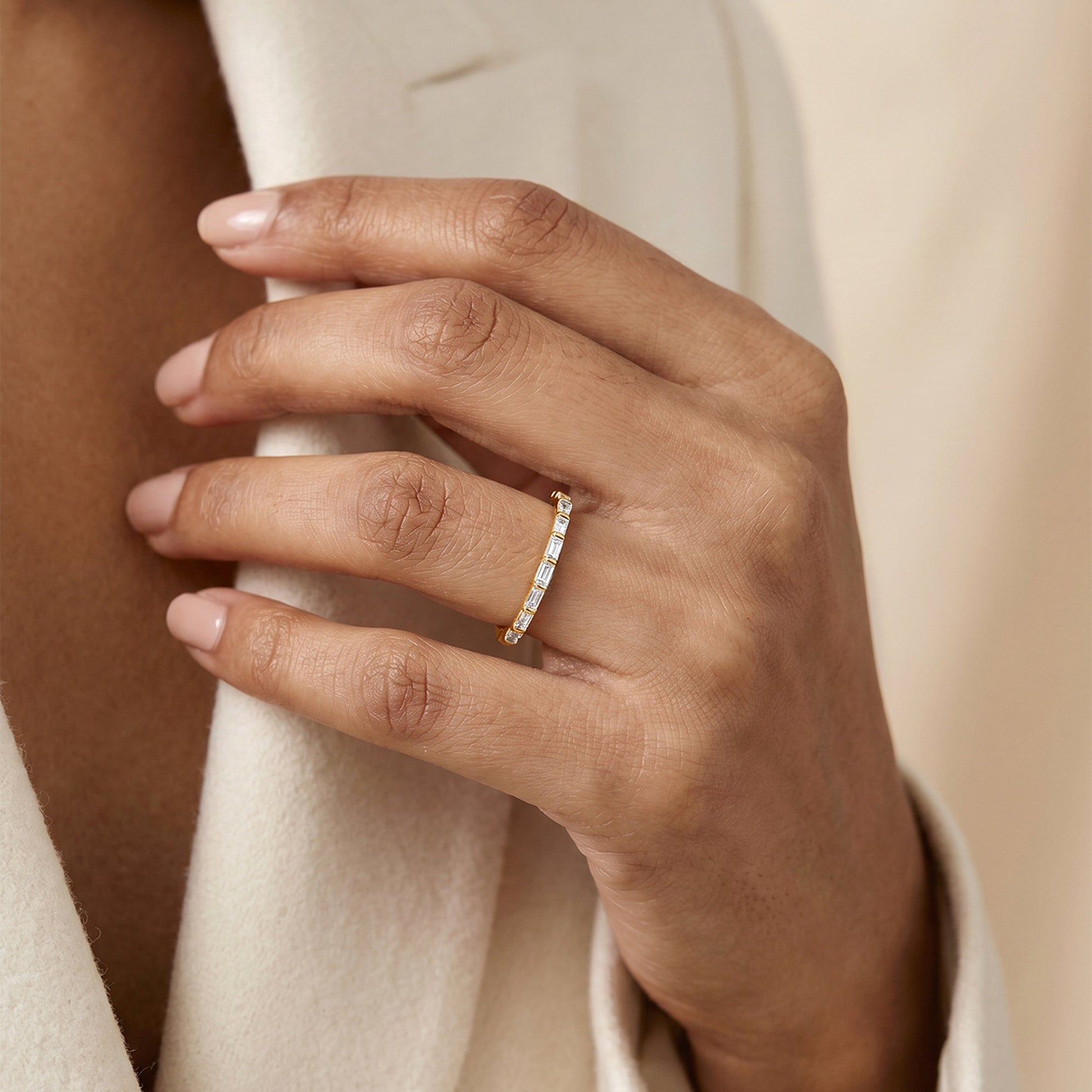 Gold Allure Spark Lab Grown Diamond Ring (Size 12)