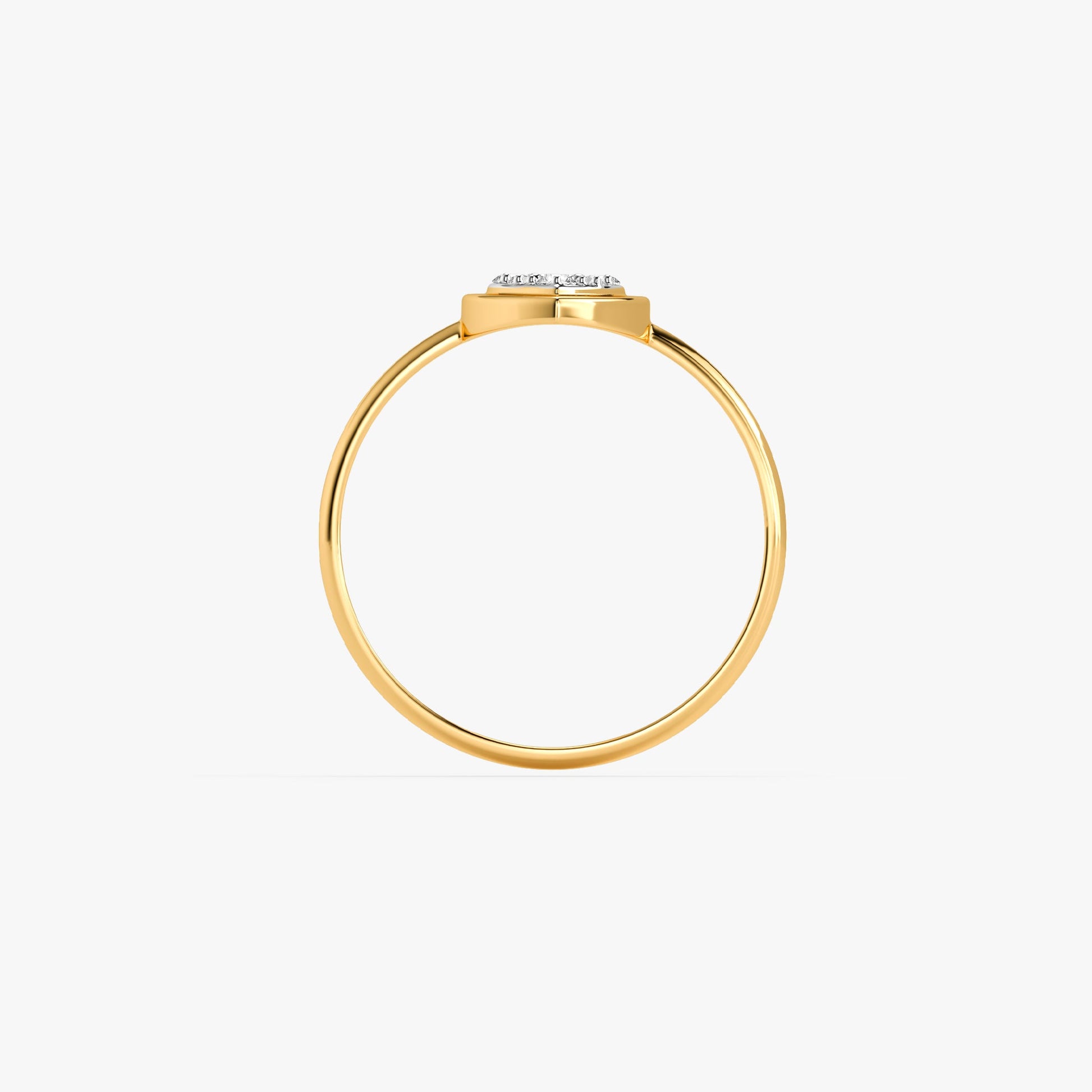 Gold Marquis Whisper Lab Grown Diamond Ring (Size 12)