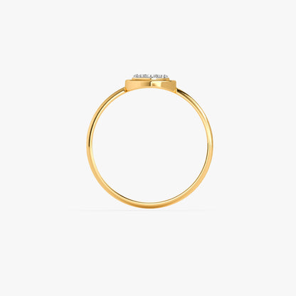 Gold Marquis Whisper Lab Grown Diamond Ring (Size 12)