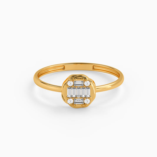 Gold Aurelia Nova Lab Grown Diamond Ring (Size 12)
