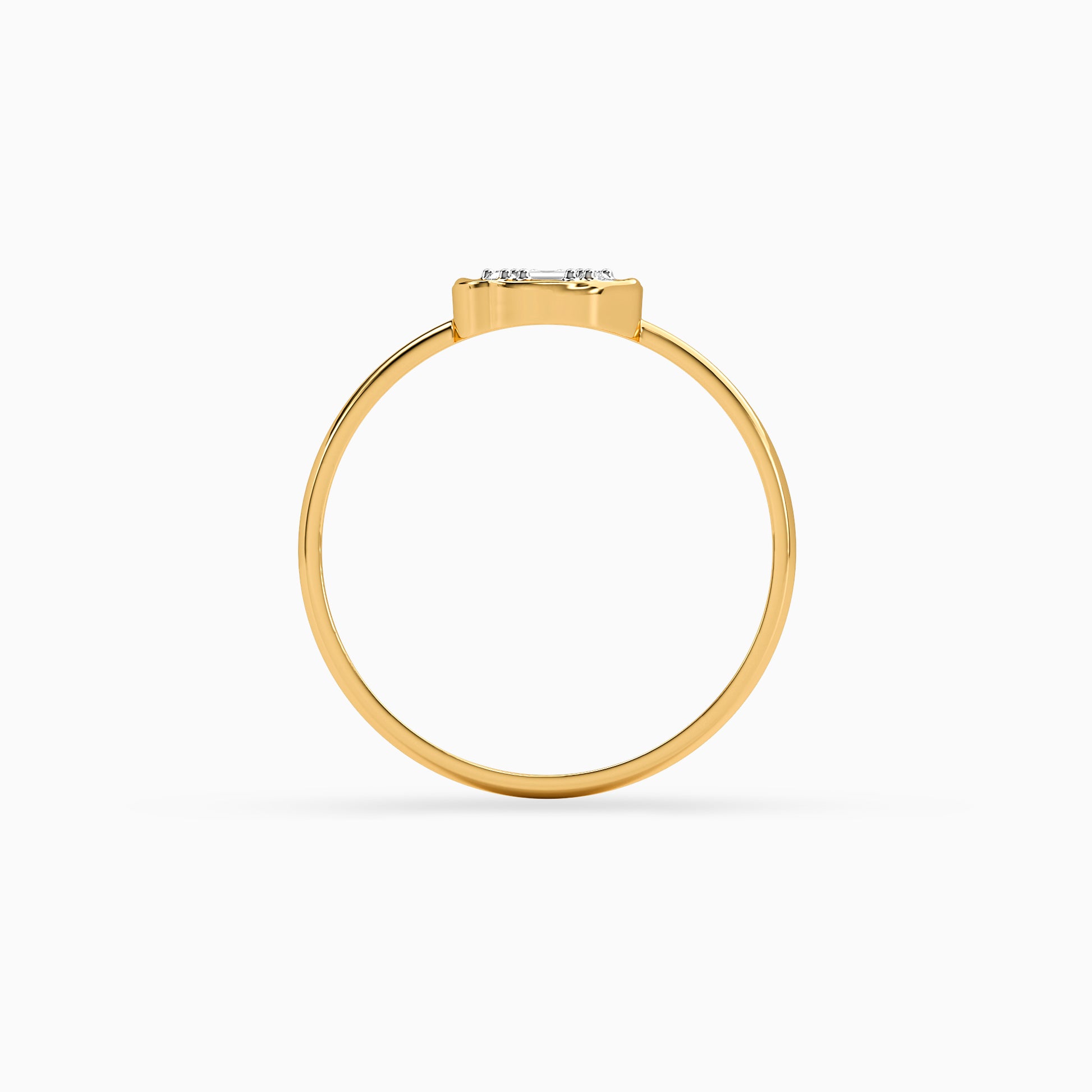 Gold Aurelia Nova Lab Grown Diamond Ring (Size 12)