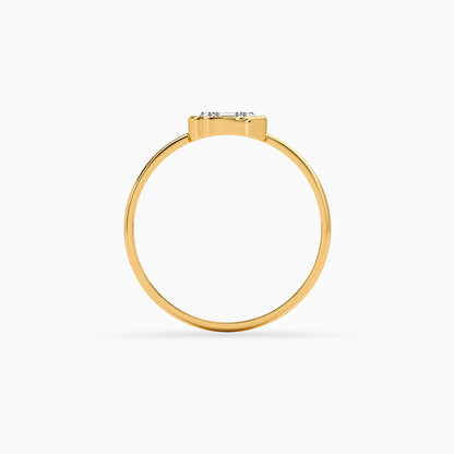 Gold Aurelia Nova Lab Grown Diamond Ring (Size 12)
