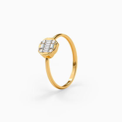 Gold Aurelia Nova Lab Grown Diamond Ring (Size 12)