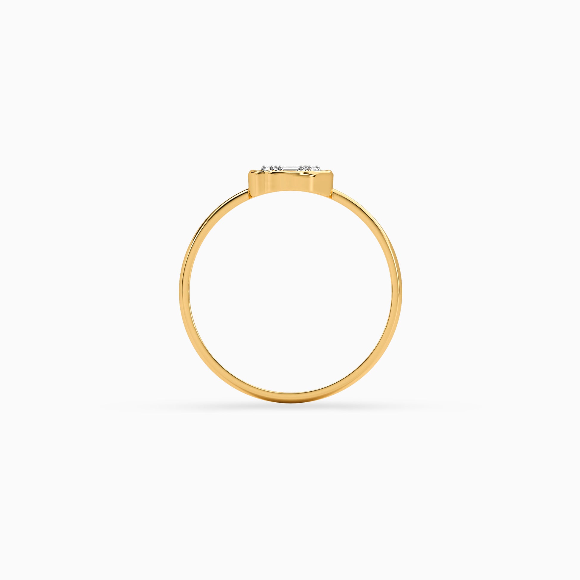 Gold Aurelia Nova Lab Grown Diamond Ring (Size 12)