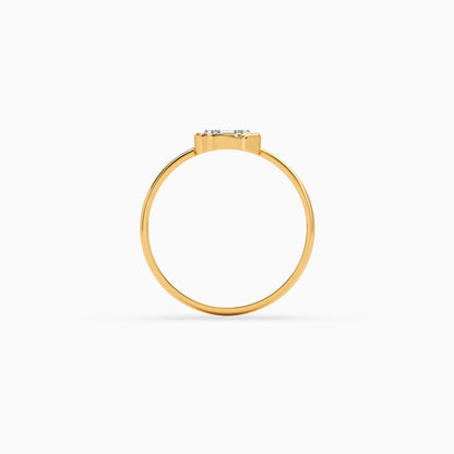 Gold Aurelia Nova Lab Grown Diamond Ring (Size 12)