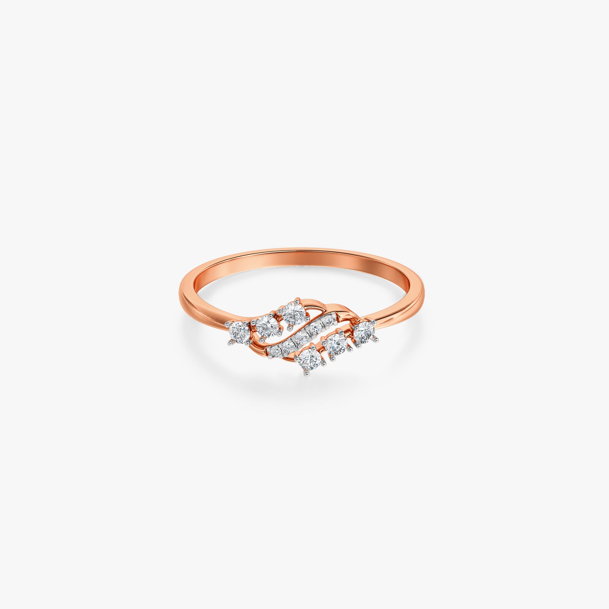 Rose Gold Shimmera Lab Grown Diamond Ring (Size 12)