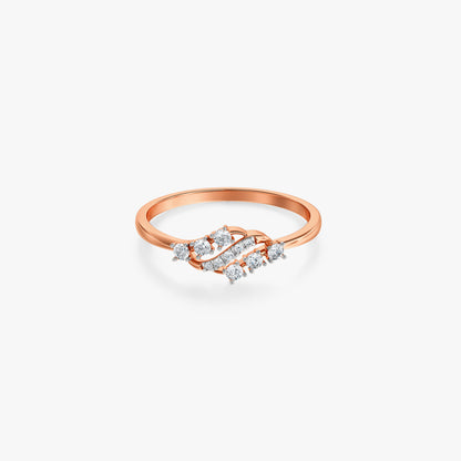 Rose Gold Shimmera Lab Grown Diamond Ring (Size 12)