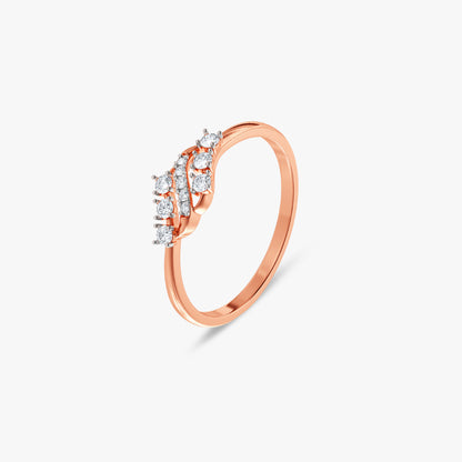Rose Gold Shimmera Lab Grown Diamond Ring (Size 12)