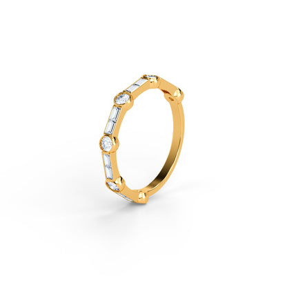 Gold Veliora Lab Grown Diamond Ring (Size 12)