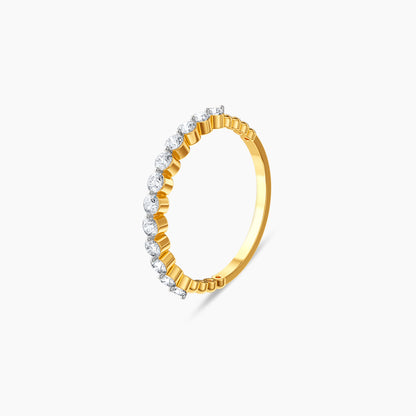 Gold Linnea Lab Grown Diamond Ring (Size 12)