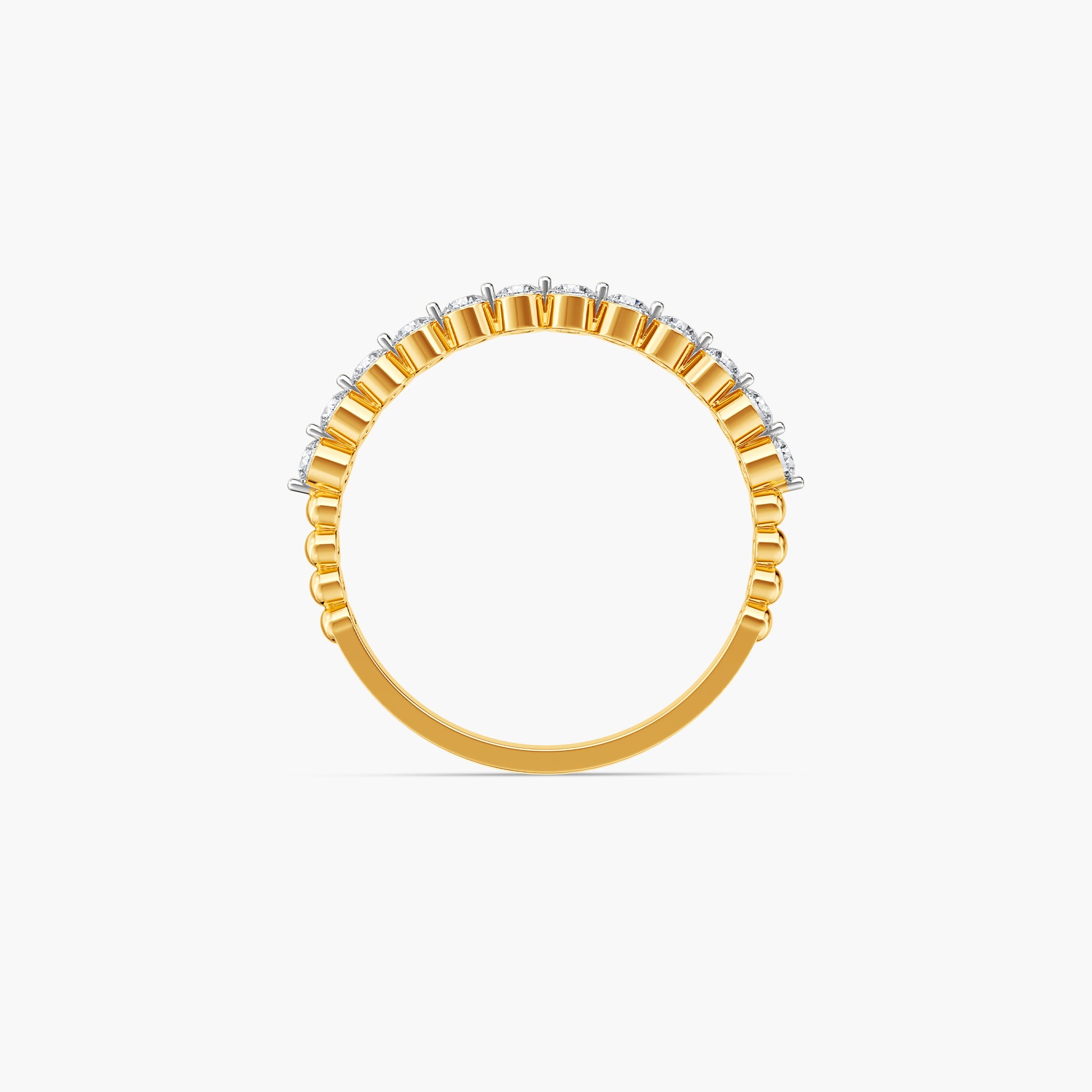 Gold Linnea Lab Grown Diamond Ring (Size 12)