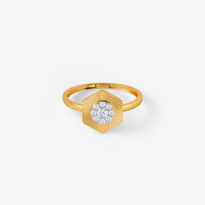Gold Isyelle Lab Grown Diamond Ring (Size 12)