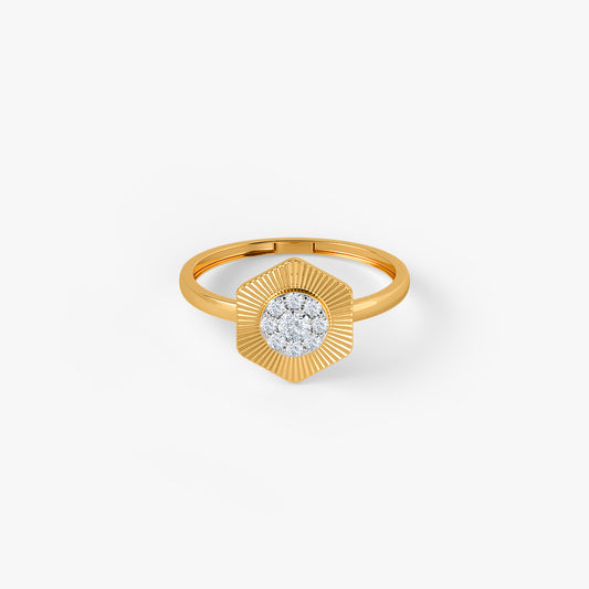 Gold Isyelle Lab Grown Diamond Ring (Size 12)