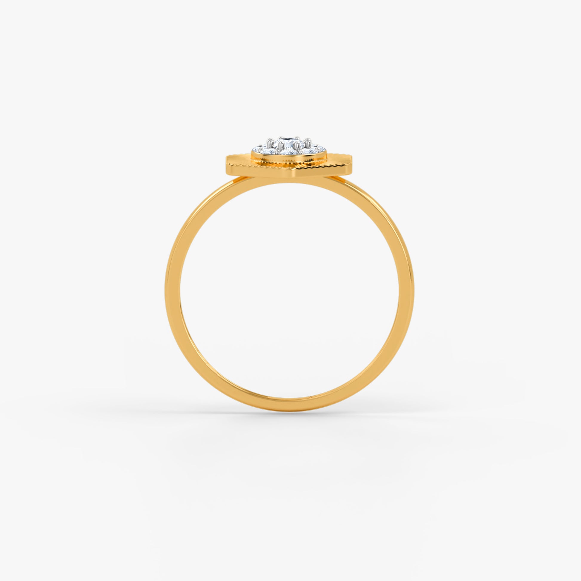 Gold Isyelle Lab Grown Diamond Ring (Size 12)