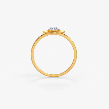 Gold Corielle Lab Grown Diamond Ring (Size 12)