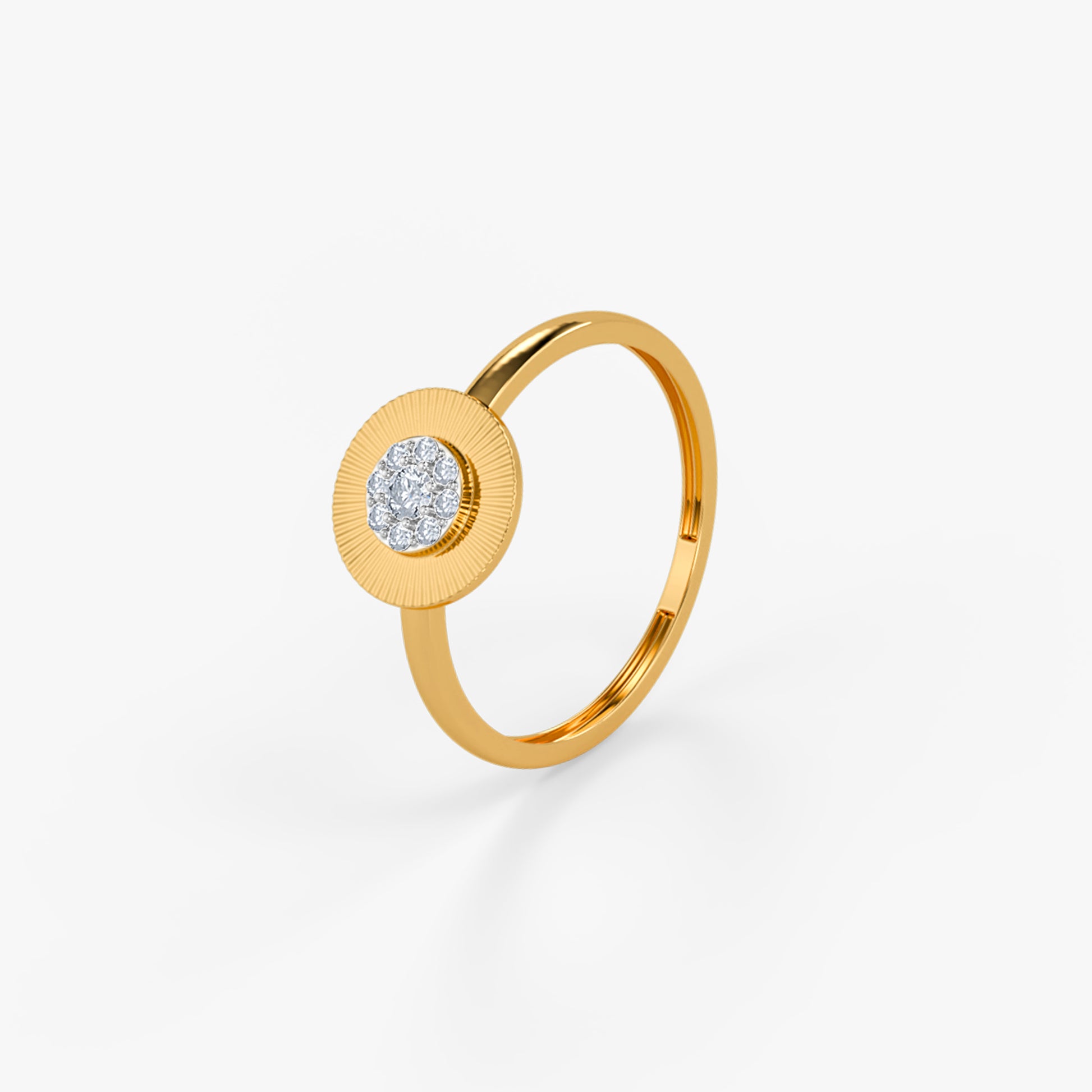Gold Corielle Lab Grown Diamond Ring (Size 12)