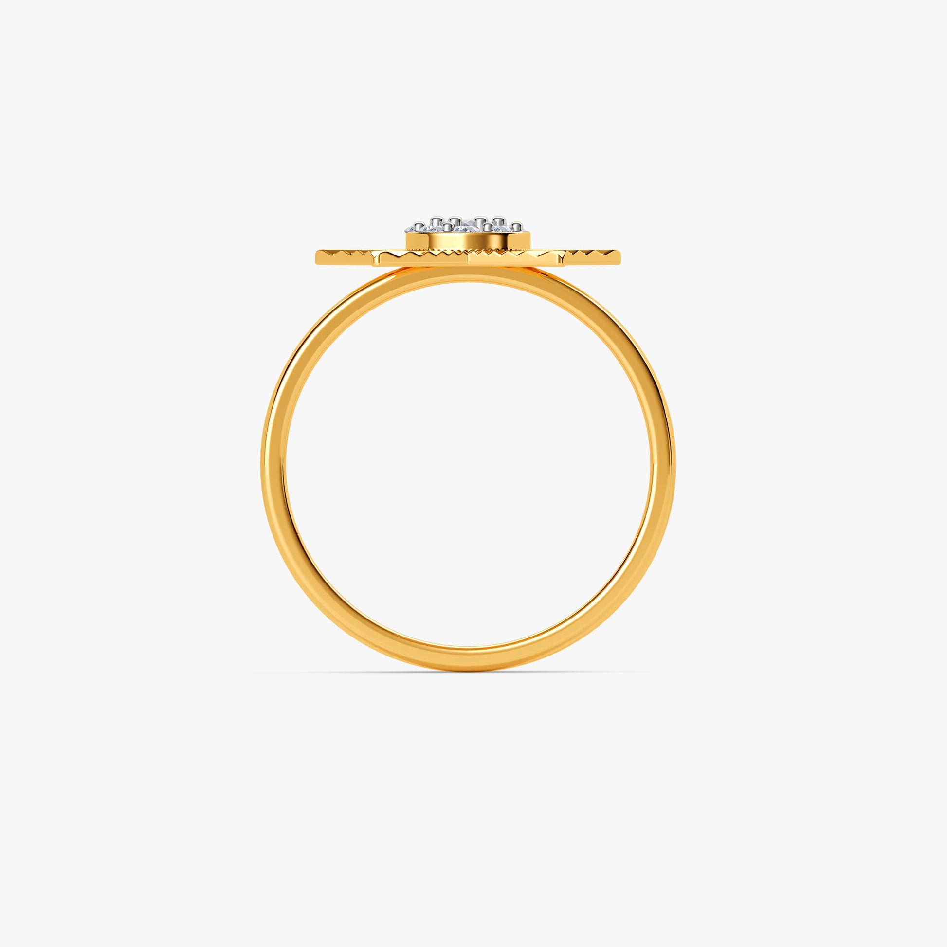 Gold Your Star Light Lab Grown Diamond Ring (Size 12)