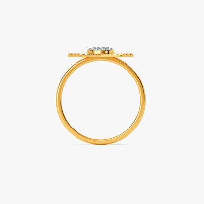 Gold Your Star Light Lab Grown Diamond Ring (Size 12)
