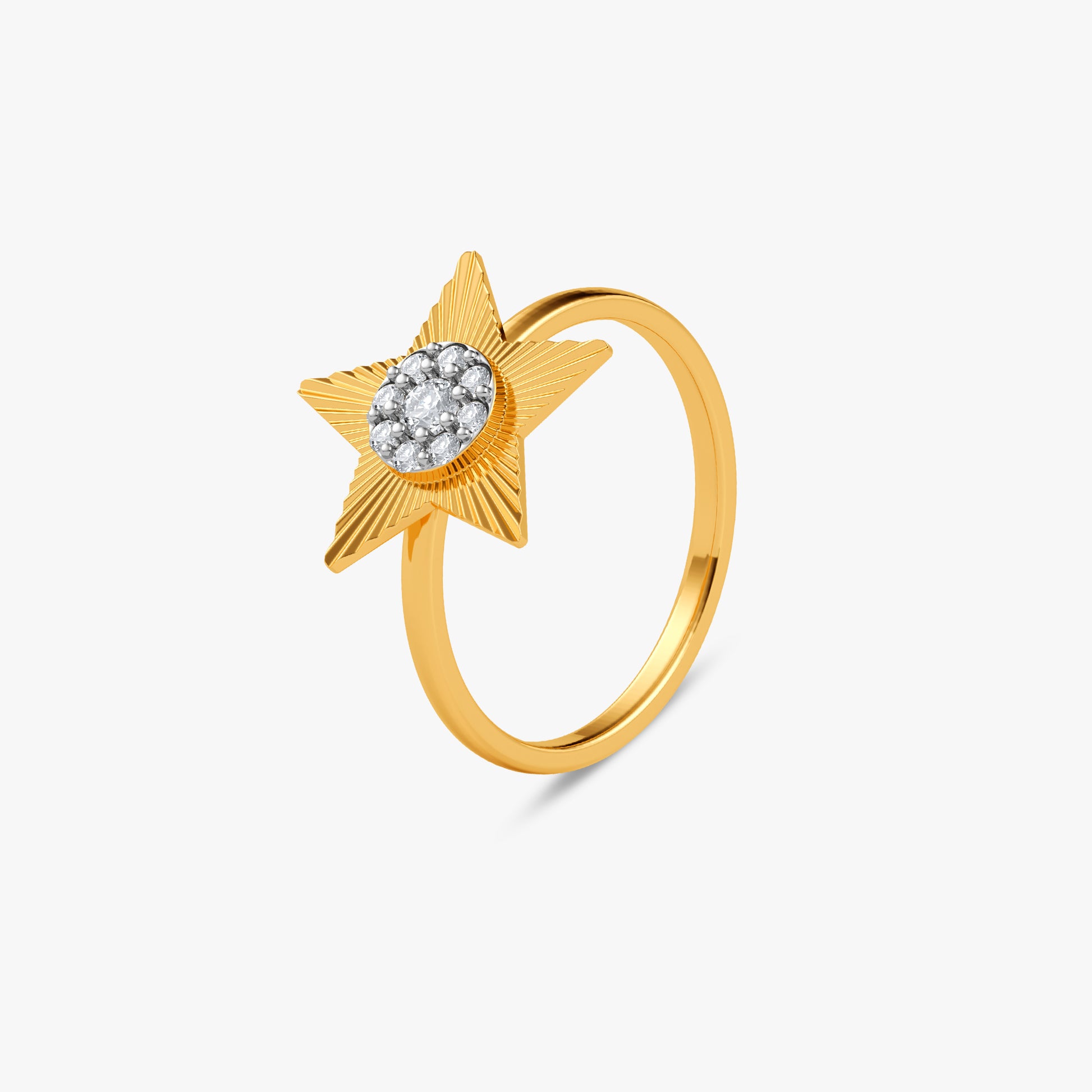 Gold Your Star Light Lab Grown Diamond Ring (Size 12)
