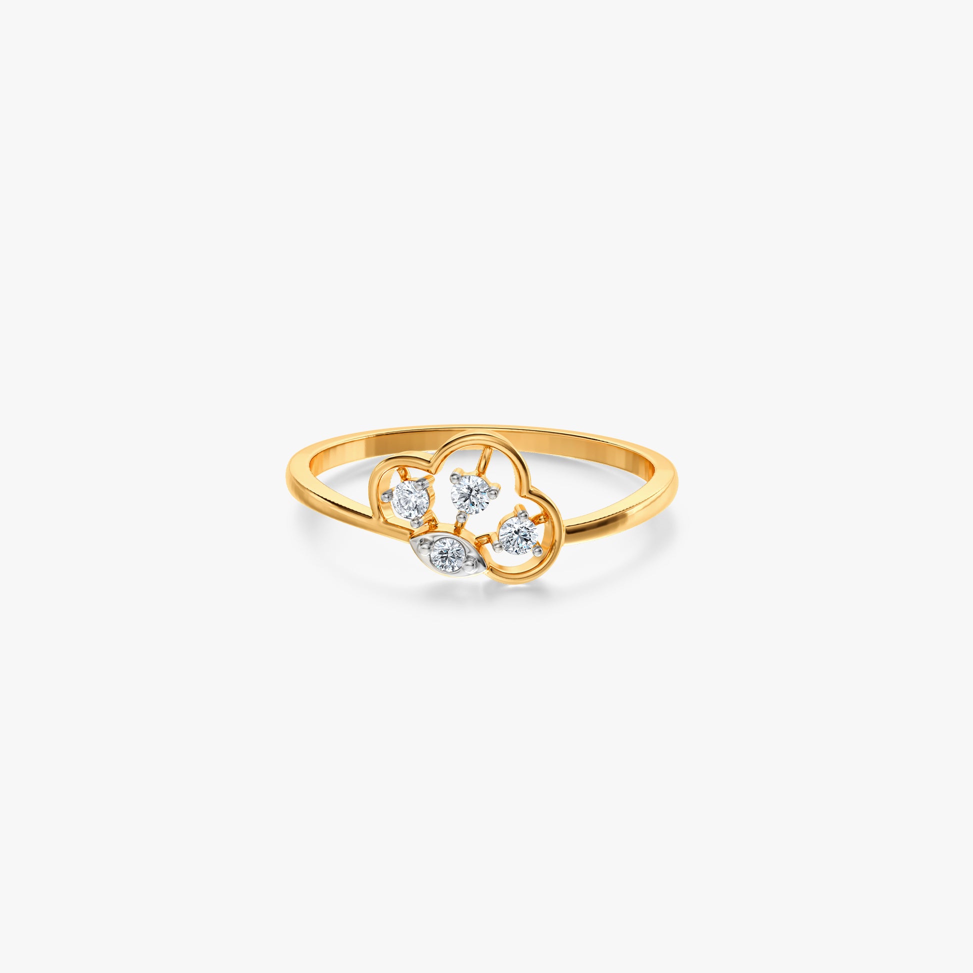 Gold Evermore Bloom Lab Grown Diamond Ring (Size 12)