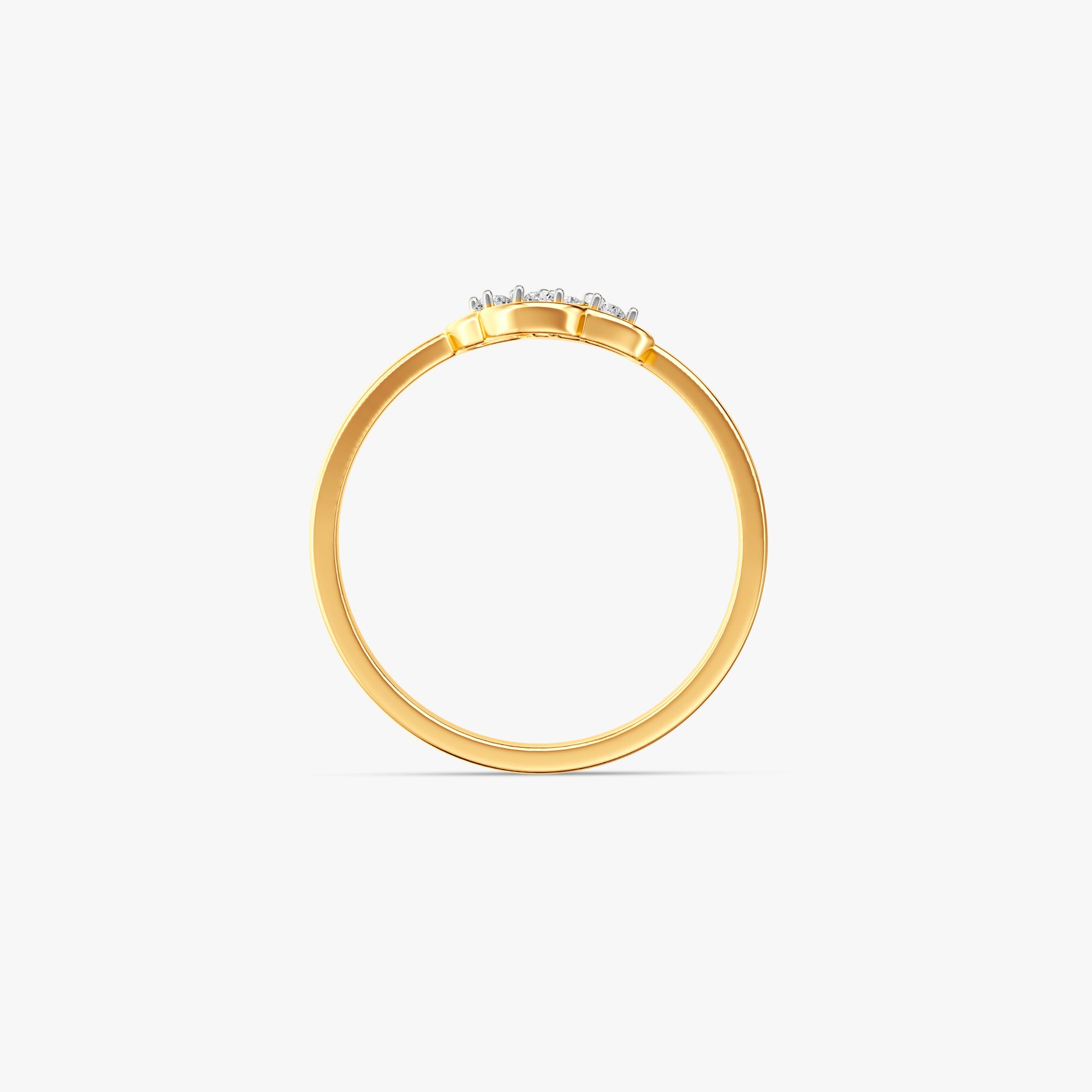 Gold Evermore Bloom Lab Grown Diamond Ring (Size 12)