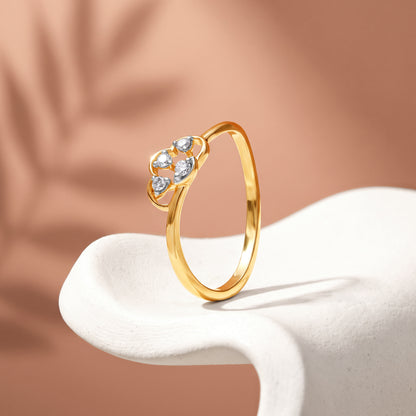 Gold Evermore Bloom Lab Grown Diamond Ring (Size 12)